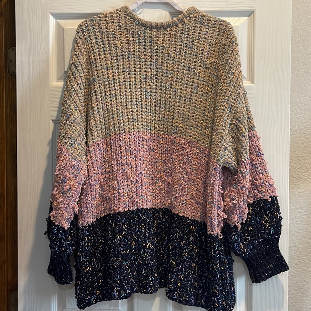 Tri Color Cardigan - Picture 6 of 6